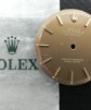 Rolex dial pie pan for datejust yellow gold case ref.1601